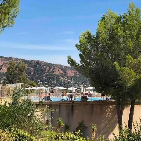 アパート Vue Et Esterel-piscine Saint-Raphaël